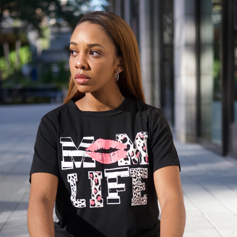 Mom Life Graphic Tee